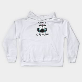 Can't. My dog has plans Kids Hoodie